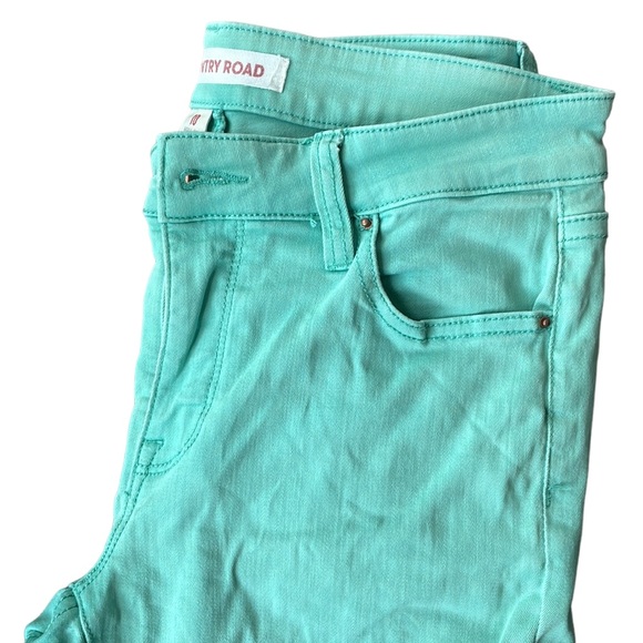🔥HOST PICK🔥COUNTRY ROAD Sz10 Mint green Jeans - Picture 3 of 10